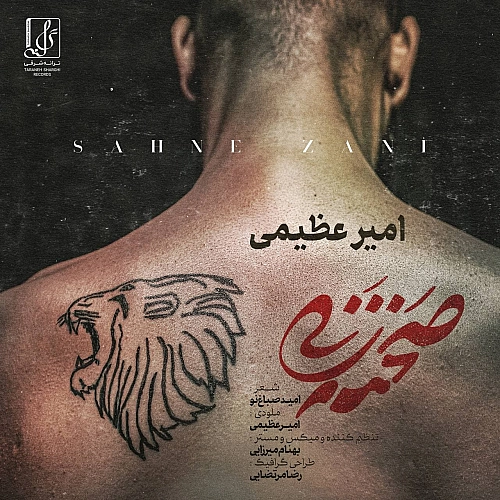 Cover artwork for Sahne Zani by Amir Azimi